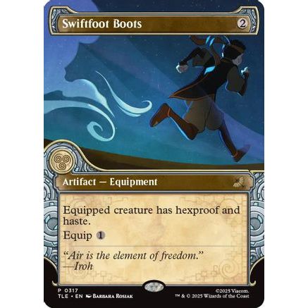 Swiftfoot Boots (Showcase) (TLE-317) - Avatar: The Last Airbender: Eternal-Legal