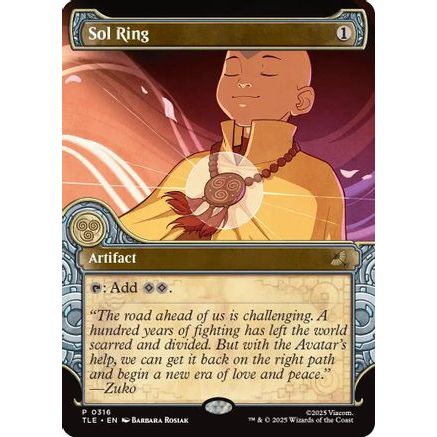 Sol Ring (Showcase) (TLE-316) - Avatar: The Last Airbender: Eternal-Legal