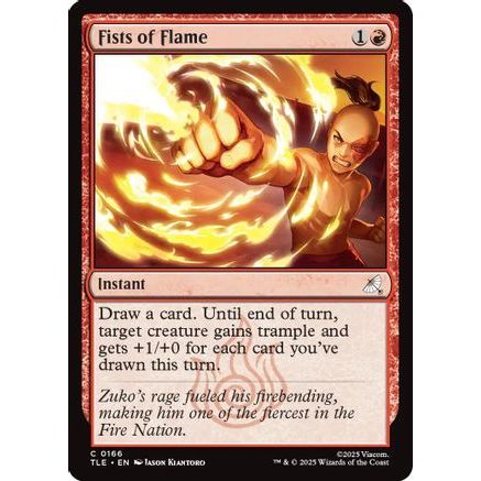 Fists of Flame (TLE-166) - Avatar: The Last Airbender: Eternal-Legal