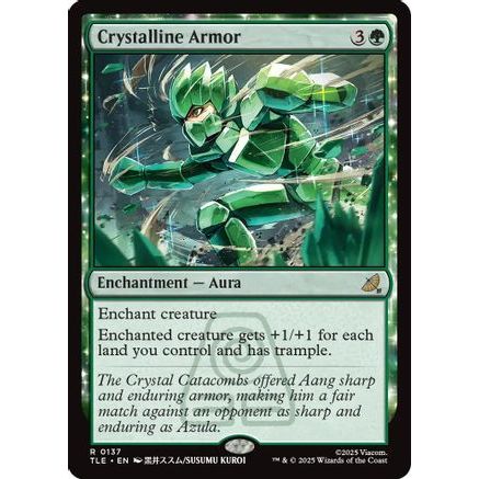 Crystalline Armor (TLE-137) - Avatar: The Last Airbender: Eternal-Legal Foil