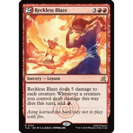 Reckless Blaze (TLE-124) - Avatar: The Last Airbender: Eternal-Legal