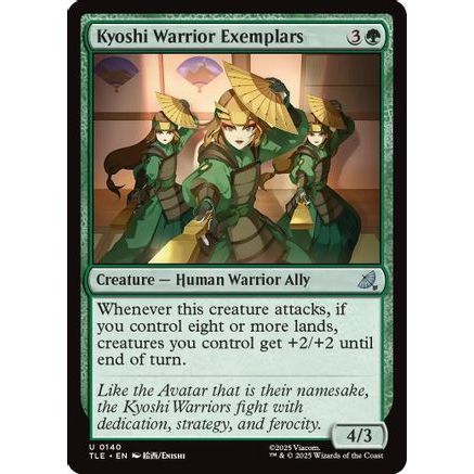 Kyoshi Warrior Exemplars (TLE-140) - Avatar: The Last Airbender: Eternal-Legal Foil