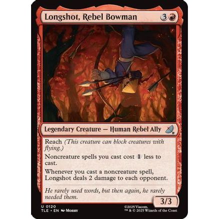 Longshot, Rebel Bowman (TLE-120) - Avatar: The Last Airbender: Eternal-Legal Foil