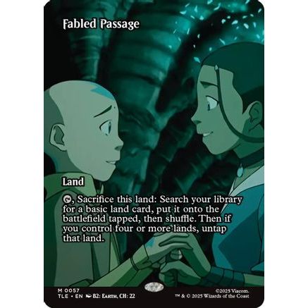 Fabled Passage (Borderless) (TLE-057) - Avatar: The Last Airbender: Eternal-Legal