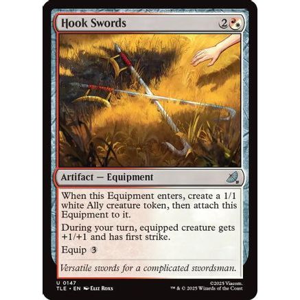 Hook Swords (TLE-147) - Avatar: The Last Airbender: Eternal-Legal Foil