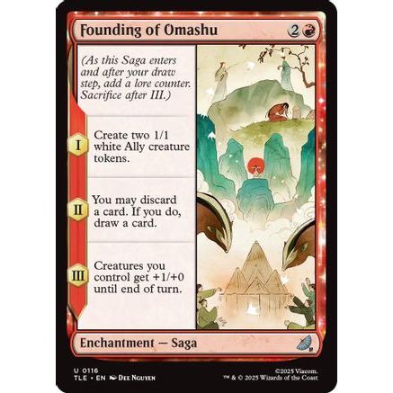 Founding of Omashu (TLE-116) - Avatar: The Last Airbender: Eternal-Legal Foil