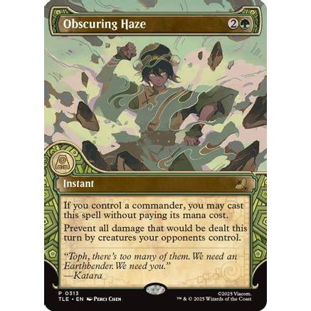 Obscuring Haze (Showcase) (TLE-313) - Avatar: The Last Airbender: Eternal-Legal