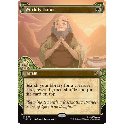 Worldly Tutor (Showcase) (TLE-314) - Avatar: The Last Airbender: Eternal-Legal