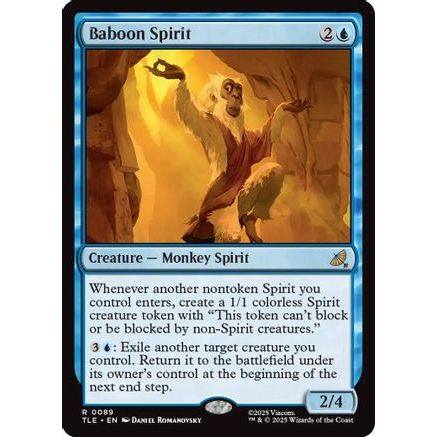Baboon Spirit (TLE-089) - Avatar: The Last Airbender: Eternal-Legal Foil