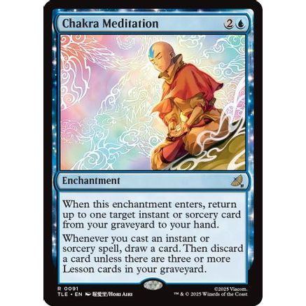 Chakra Meditation (TLE-091) - Avatar: The Last Airbender: Eternal-Legal Foil