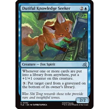 Dutiful Knowledge Seeker (TLE-092) - Avatar: The Last Airbender: Eternal-Legal