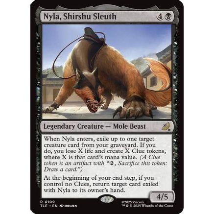 Nyla, Shirshu Sleuth (TLE-109) - Avatar: The Last Airbender: Eternal-Legal Foil