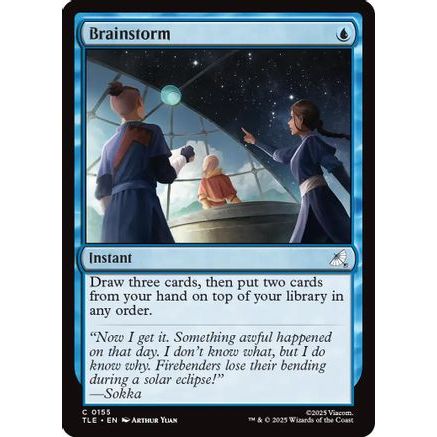 Brainstorm (TLE-155) - Avatar: The Last Airbender: Eternal-Legal Foil