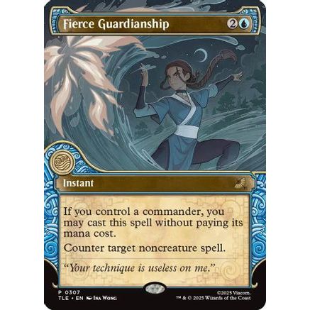 Fierce Guardianship (Showcase) (TLE-307) - Avatar: The Last Airbender: Eternal-Legal