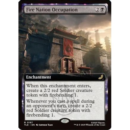 Fire Nation Occupation (Extended Art) (TLE-187) - Avatar: The Last Airbender: Eternal-Legal