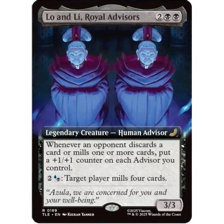 Lo and Li, Royal Advisors (Extended Art) (TLE-189) - Avatar: The Last Airbender: Eternal-Legal