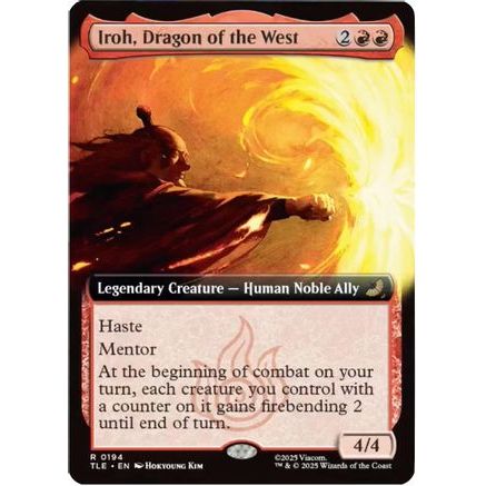 Iroh, Dragon of the West (Extended Art) (TLE-194) - Avatar: The Last Airbender: Eternal-Legal