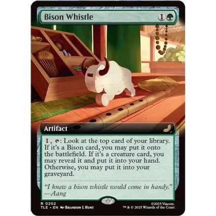 Bison Whistle (Extended Art) (TLE-202) - Avatar: The Last Airbender: Eternal-Legal