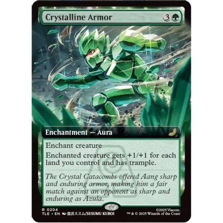 Crystalline Armor (Extended Art) (TLE-204) - Avatar: The Last Airbender: Eternal-Legal