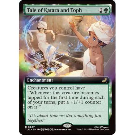 Tale of Katara and Toph (Extended Art) (TLE-207) - Avatar: The Last Airbender: Eternal-Legal Foil