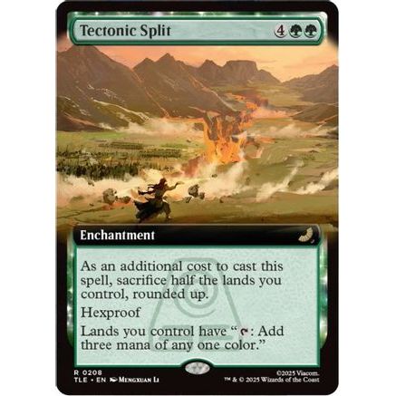 Tectonic Split (Extended Art) (TLE-208) - Avatar: The Last Airbender: Eternal-Legal