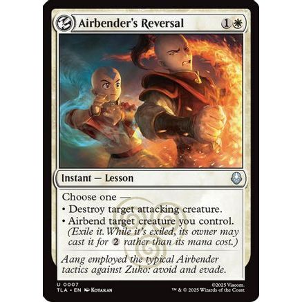 Airbender's Reversal (TLA-007) - Avatar: The Last Airbender Foil