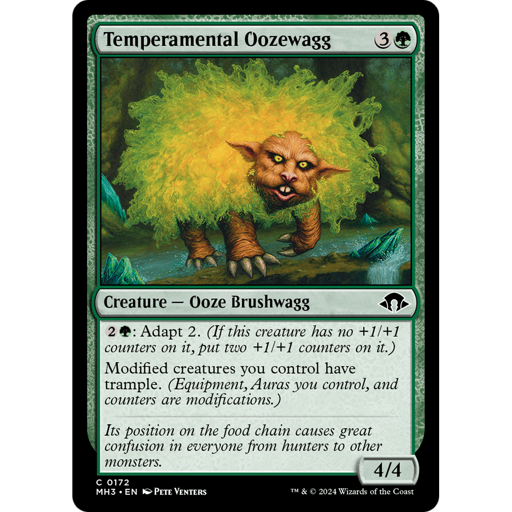 Temperamental Oozewagg (MH3-172) - Modern Horizons 3