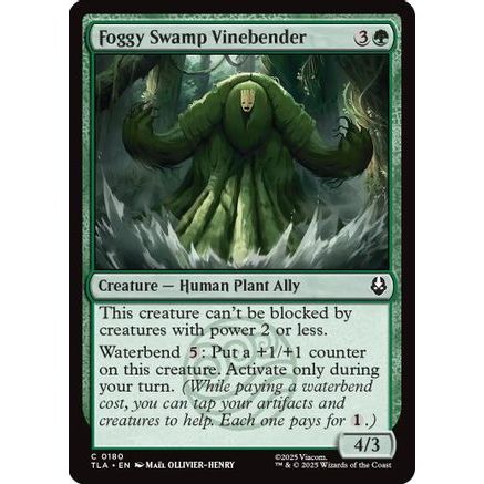 Foggy Swamp Vinebender (TLA-180) - Avatar: The Last Airbender