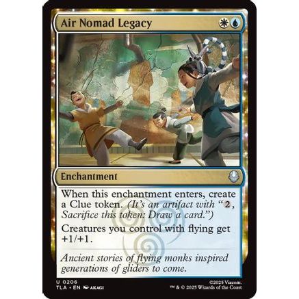 Air Nomad Legacy (TLA-206) - Avatar: The Last Airbender Foil