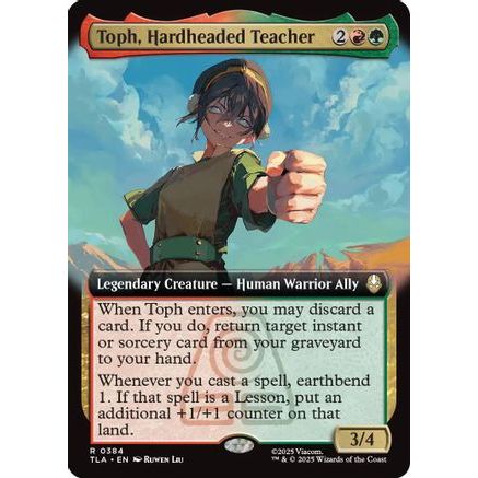 Toph, Hardheaded Teacher (Extended Art) (TLA-384) - Avatar: The Last Airbender