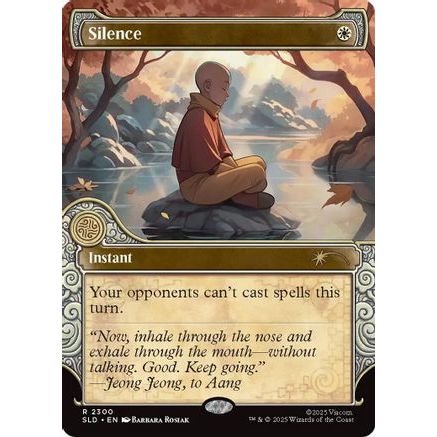 Silence (2300) (SLD-2300) - Secret Lair Drop Series