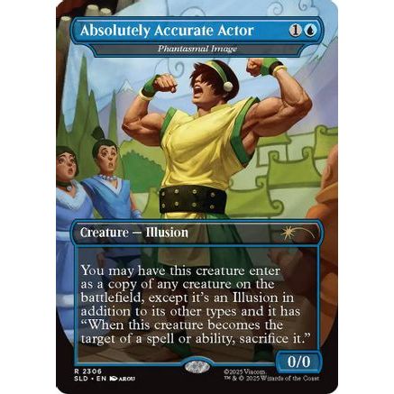 Absolutely Accurate Actor - Phantasmal Image (SLD-2306) - Secret Lair Drop Series