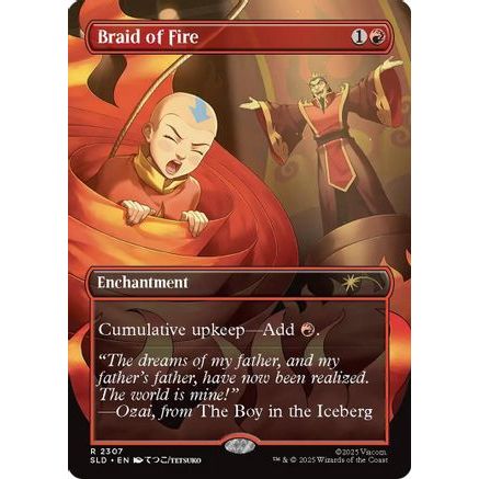 Braid of Fire (2307) (SLD-2307) - Secret Lair Drop Series