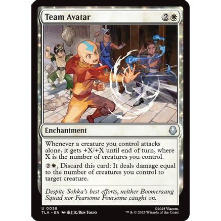 Team Avatar (TLA-038) - Avatar: The Last Airbender Foil