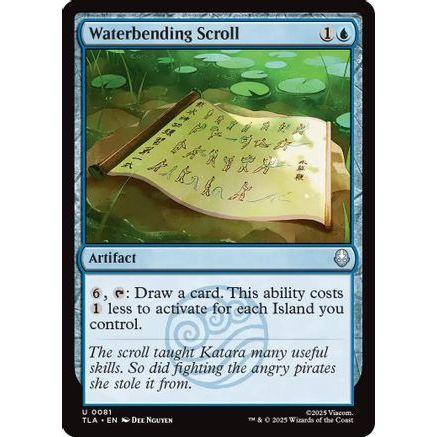 Waterbending Scroll (TLA-081) - Avatar: The Last Airbender Foil