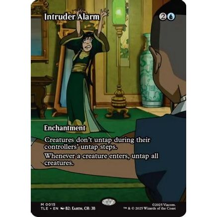 Intruder Alarm (Borderless) (TLE-015) - Avatar: The Last Airbender: Eternal-Legal