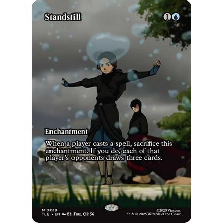 Standstill (Borderless) (TLE-019) - Avatar: The Last Airbender: Eternal-Legal Foil