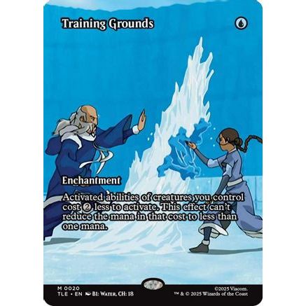 Training Grounds (Borderless) (TLE-020) - Avatar: The Last Airbender: Eternal-Legal Foil