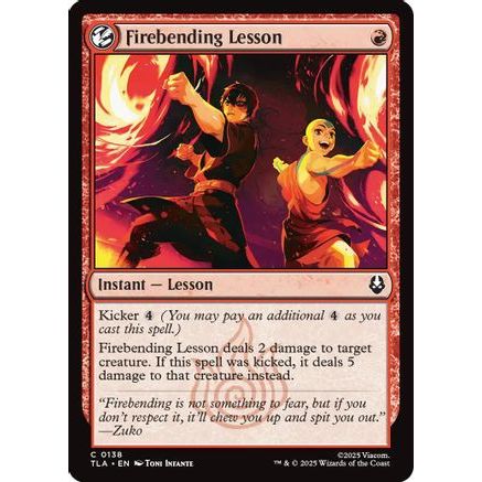 Firebending Lesson (TLA-138) - Avatar: The Last Airbender
