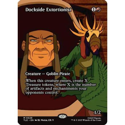 Dockside Extortionist (Borderless) (TLE-028) - Avatar: The Last Airbender: Eternal-Legal