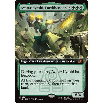Avatar Kyoshi, Earthbender (Extended Art) (TLE-201) - Avatar: The Last Airbender: Eternal-Legal
