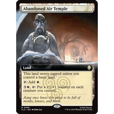 Abandoned Air Temple (Extended Art) (TLA-386) - Avatar: The Last Airbender Foil