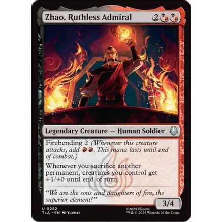 Zhao, Ruthless Admiral (TLA-252) - Avatar: The Last Airbender