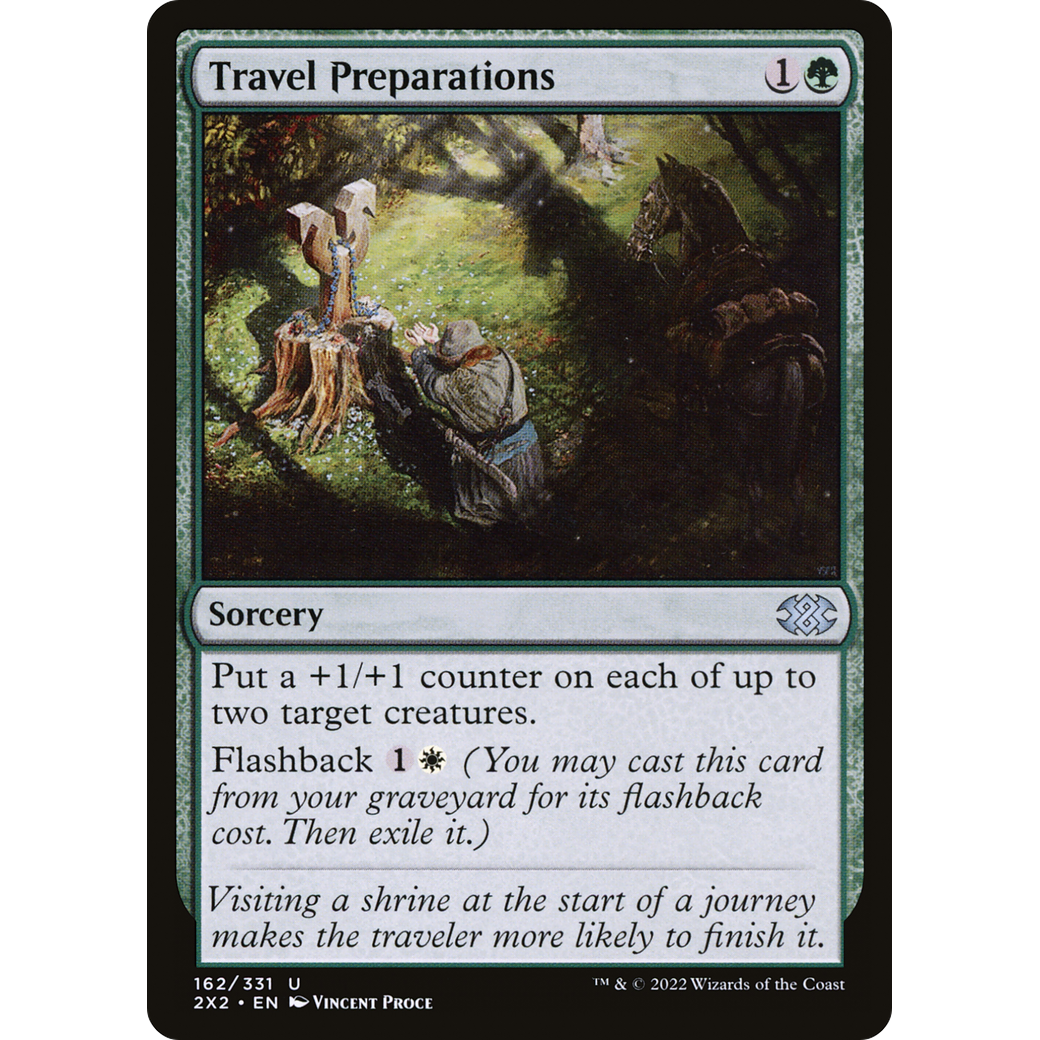 Travel Preparations (2X2-162) - Double Masters 2022 Foil