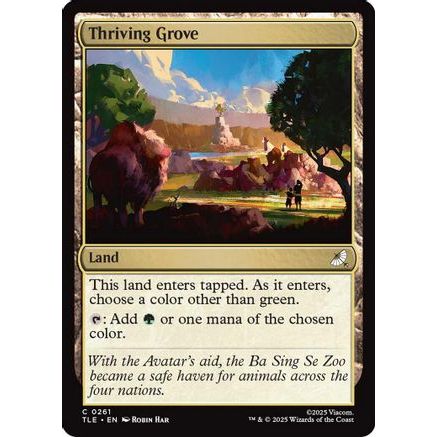 Thriving Grove (TLE-261) - Avatar: The Last Airbender: Eternal-Legal Foil