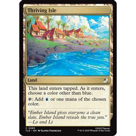 Thriving Isle (TLE-263) - Avatar: The Last Airbender: Eternal-Legal Foil