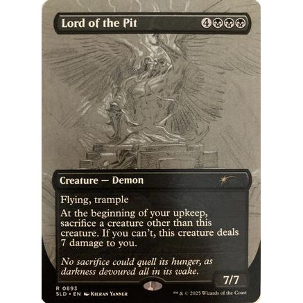 Lord of the Pit (Sketch Showcase) (SLD-893) - Secret Lair Drop Series