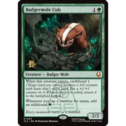 Badgermole Cub (PRE-167) - Prerelease Cards Foil