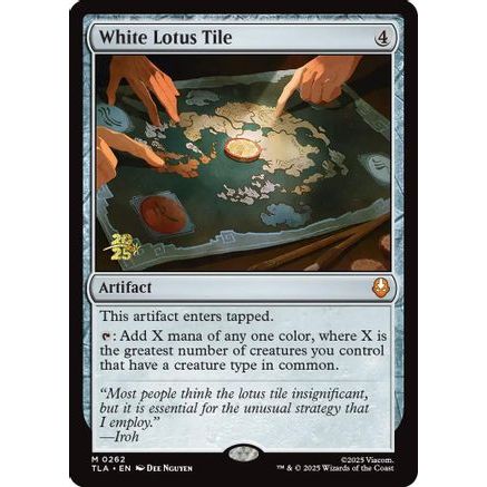 White Lotus Tile (PRE-262) - Prerelease Cards Foil