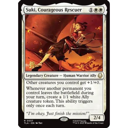 Suki, Courageous Rescuer (PRE-037) - Prerelease Cards Foil